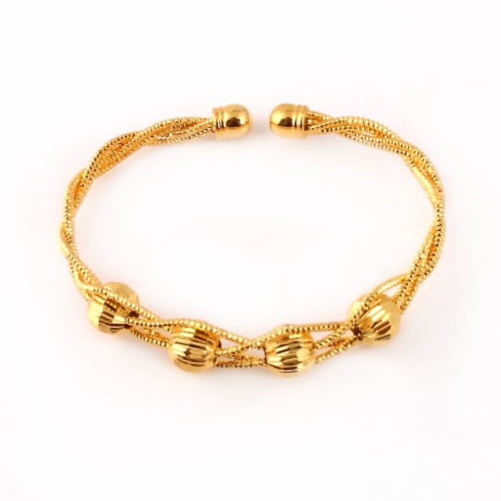 Gold Plated Cuff Bracelet